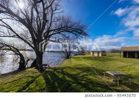 Meadowbank Lake in Tasmania Australia Meadowbank Lake in Tasmania Australia 95443870