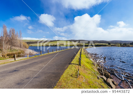 Meadowbank Lake in Tasmania Australia Meadowbank Lake in Tasmania Australia 95443872