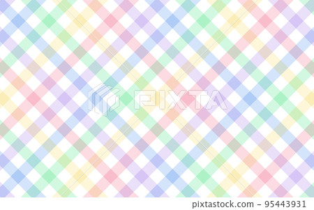 colorful diagonal plaid 95443931