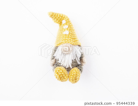 image of wool toy white background 95444339