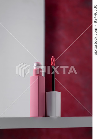 Liquid lipgloss applicator and tube, beauty make up product. 95446530