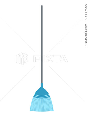 Broom mop icon. Hygiene handling equipment object illustration, household mop or housework broom tool isolated on white background Broom mop icon. Hygiene handling equipment object illustration, household mop or housework broom tool isolated on white background 95447009