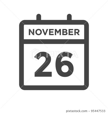 November 26 Calendar Day or Calender Date for Deadlines or Appointment November 26 Calendar Day or Calender Date for Deadlines or Appointment 95447533