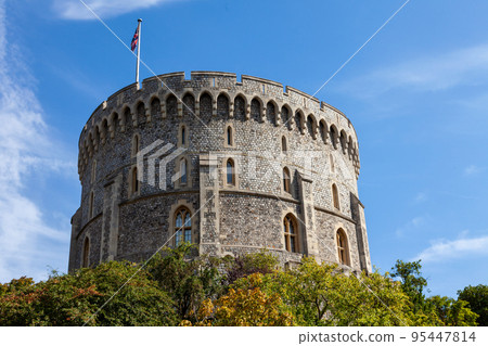 The Round Tower, Windsor Castle, England, United Kingdom The Round Tower, Windsor Castle, England, United Kingdom 95447814
