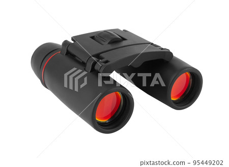 Binocular on a white Binocular on a white 95449202