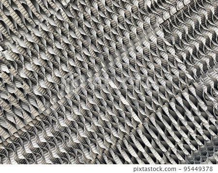 The texture of the iron stainless metal grate of the nozzle of the plate for the industrial chemical column background The texture of the iron stainless metal grate of the nozzle of the plate for the industrial chemical column background 95449378