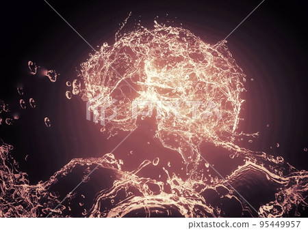 Abstract splash background 95449957