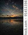 Toward sunset evening at Oceanside beach in California Toward sunset evening at Oceanside beach in California 95451398