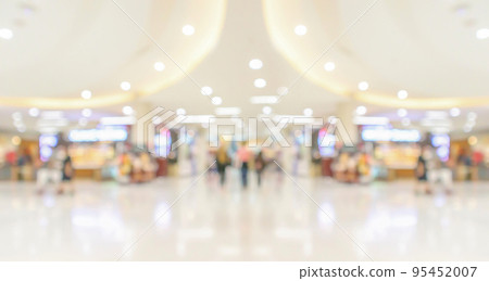 Abstract blur modern shopping mall interior background Abstract blur modern shopping mall interior background 95452007