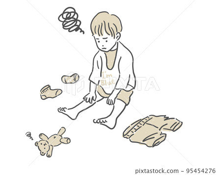 A boy who couldn't change his clothes and sneered 95454276