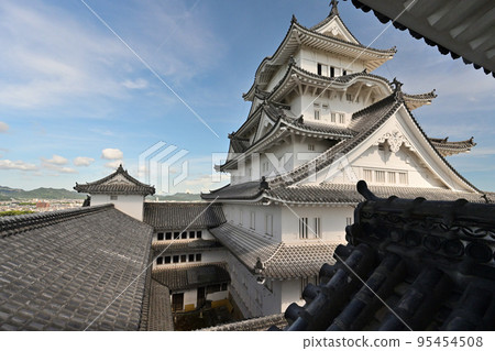 National Treasure Himeji Castle View from the small keep, coalition keep 95454508
