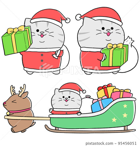 Yurukawa Mackerel Santa 3-piece set ② 95456051