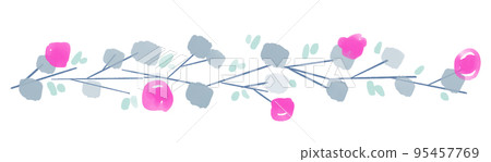 watercolor flower illustration watercolor flower illustration 95457769