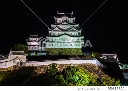 國寶姬路城世界遺產夜景 95457851