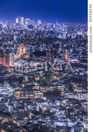 Night view of Nagoya City from Higashiyama Sky Tower Night view of Nagoya City from Higashiyama Sky Tower 95459249