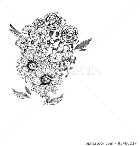 beautiful bouquet black 95460237