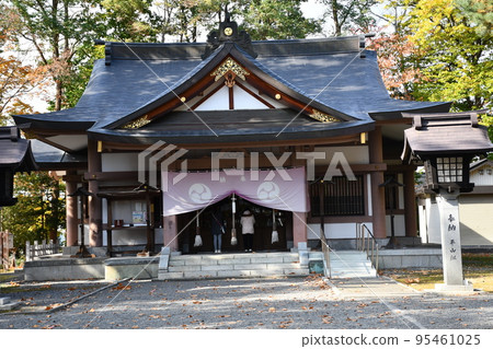 Takasu Shrine, Worship Hall 95461025