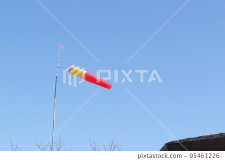 windsock blowing in the wind 95461226