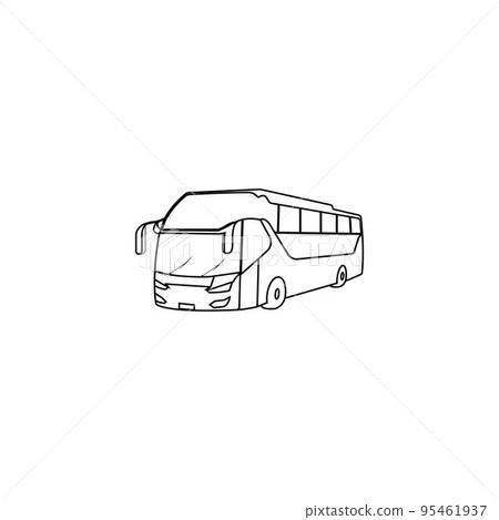 Bus vector icon 95461937
