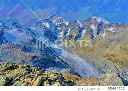 Swiss landscape 95464322
