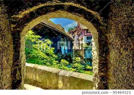瑞士風景 瑞士風景 95464323