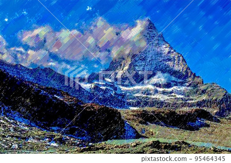 Swiss landscape 95464345