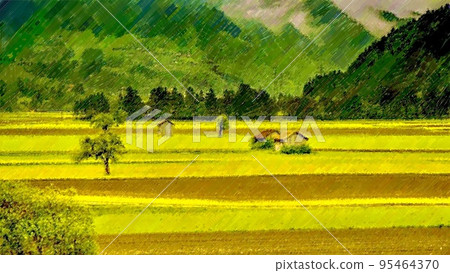 Swiss landscape 95464370
