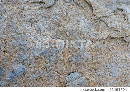 View of the gray concrete texture of a stone or rock. 95465704