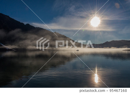 Beautiful landscape in Greenland at summer time 95467168