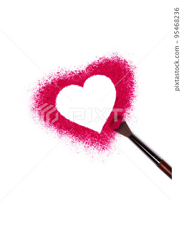Valentine's Day background makeup 95468236