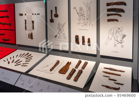 Busan museum collection of artifacts and relics in Busan South Korea 95469600