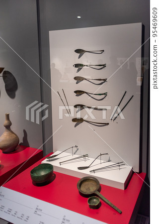Busan museum collection of artifacts and relics in Busan South Korea Busan museum collection of artifacts and relics in Busan South Korea 95469609