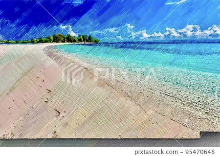 海岸風景 圖片 95470648