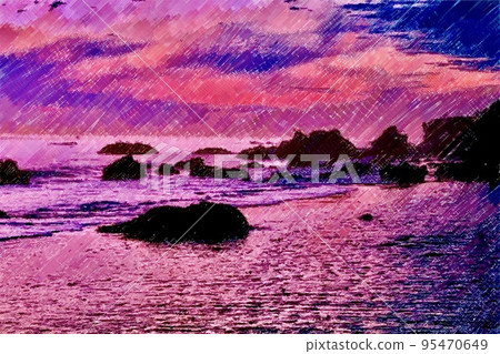 海岸風景 圖片 95470649