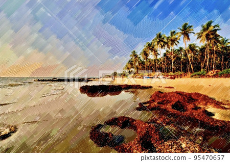 海岸風景 圖片 95470657