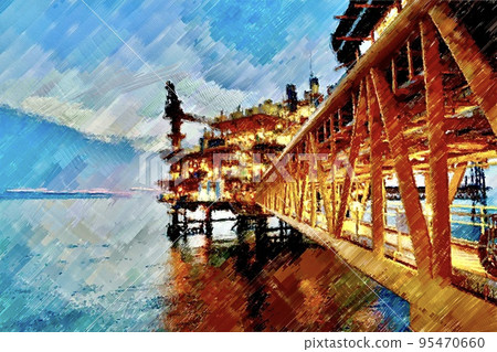 海岸風景 圖片 95470660