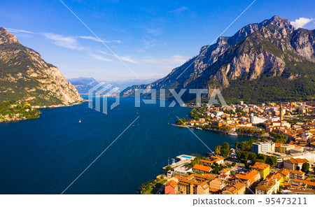 Cityscape of Italian Lecco Cityscape of Italian Lecco 95473211