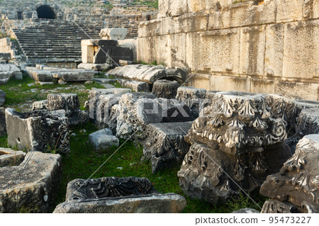 Theater of Miletus in Turkey 95473227