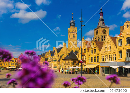 Grote Markt of Diksmuide, Belgium 95473690