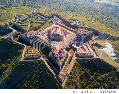Fortress of Nossa Senhora da Graca, famous landmark in Elvas, Portugal 95473820