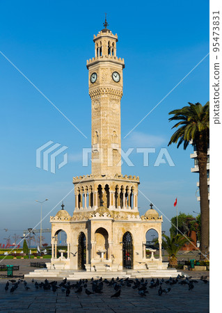 Square Konak Meydani in Izmir, Turkey. 95473831