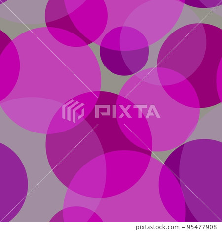 Seamless pattern of randomly arranged circles pink purple shades Seamless pattern of randomly arranged circles pink purple shades 95477908