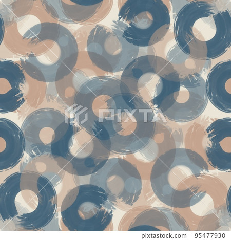 Seamless pattern colored semi-rings paint brush strokes,gray,rosybrown Seamless pattern colored semi-rings paint brush strokes,gray,rosybrown 95477930