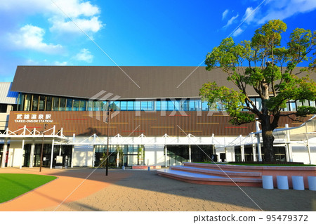 [佐賀縣] 武雄溫泉站南口晴天 95479372