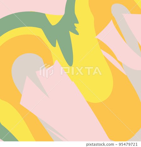 Colorful abstract pattern in trendy mute shades. Background texture from line in watercolor manner Colorful abstract pattern in trendy mute shades. Background texture from line in watercolor manner 95479721