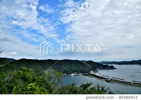 從愛賀山淺間眺望大池[三重縣渡賴郡南瀨町] 95480433