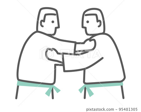 簡單的觸摸柔道 95481305