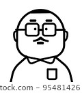 時尚大叔圖標 95481426