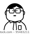 嚴肅的辦公室工作者 95483211