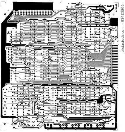real circuit board real circuit board 95483806
